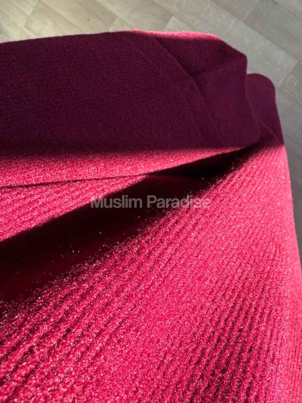 Abaya pull effet laine côtelé - Robe longue chaude et pudique - Muslim Paradise