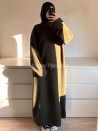Abaya jersey efecto lana – Vestido largo cálido y modesto - Muslim Paradise