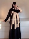 Conjunto jersey y falda de punto - Estilo modesto elegante - Muslim Paradise
