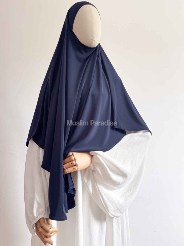Khimar de Jersey Premium – Suave, elástico y ligero – Muslim Paradise