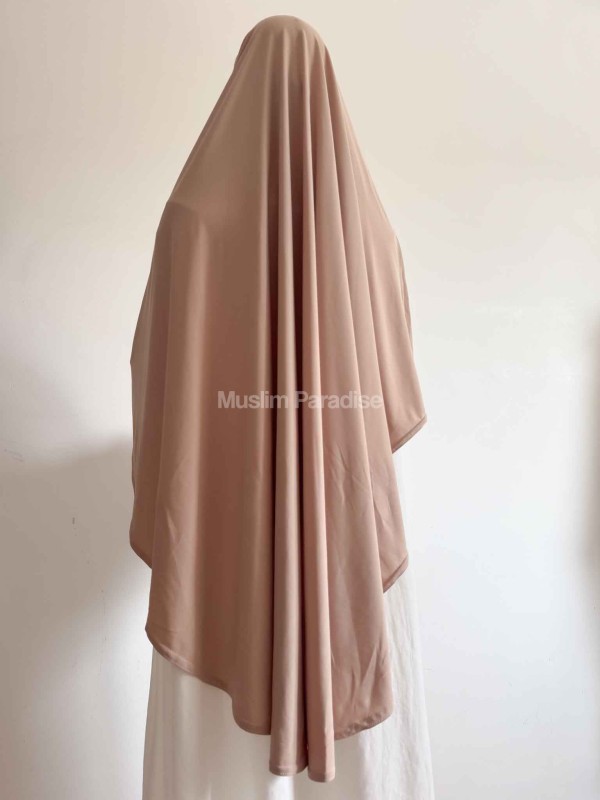 Khimar de Jersey Premium – Suave, elástico y ligero – Muslim Paradise