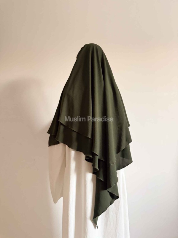 Khimar 2 velos Jazz bajo precio - Khimar Jazz 2 velos - Muslim Paradise