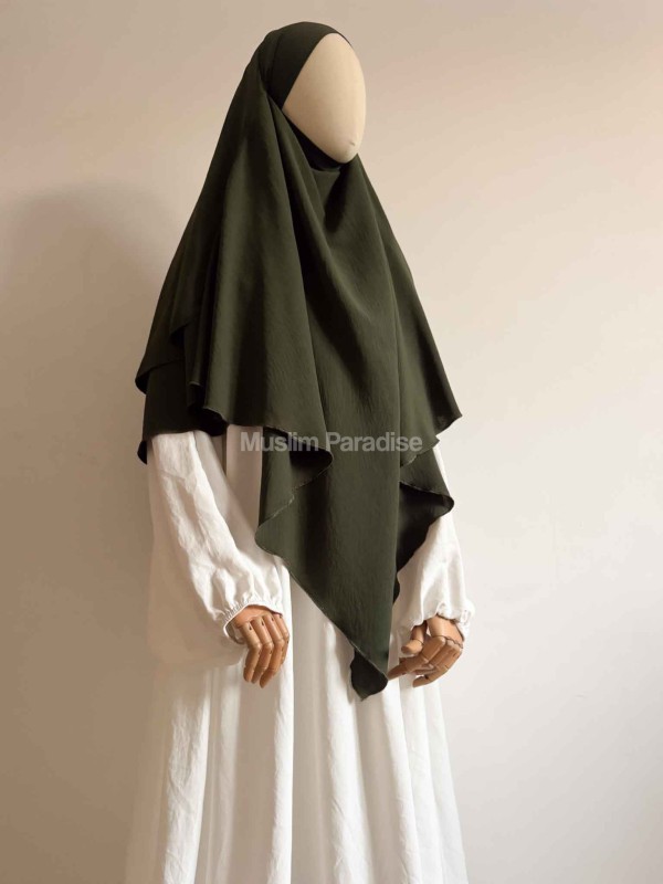 Khimar 2 velos Jazz bajo precio - Khimar Jazz 2 velos - Muslim Paradise