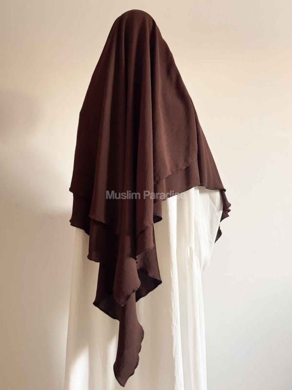 Khimar 2 voiles pas cher - Khimar Jazz 2 voiles - Muslim Paradise