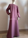 Abaya básica para niños con bolsillos - Muslim Paradise
