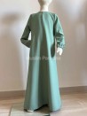 Abaya básica para niños con bolsillos - Muslim Paradise