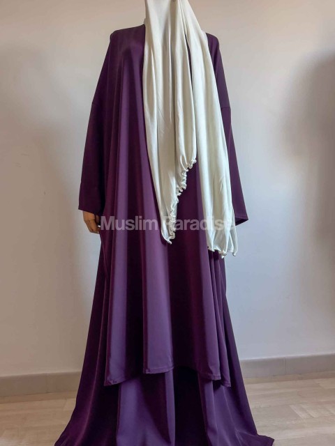 Ensemble légiféré tunique extra longue + Jupe - Muslim Paradise