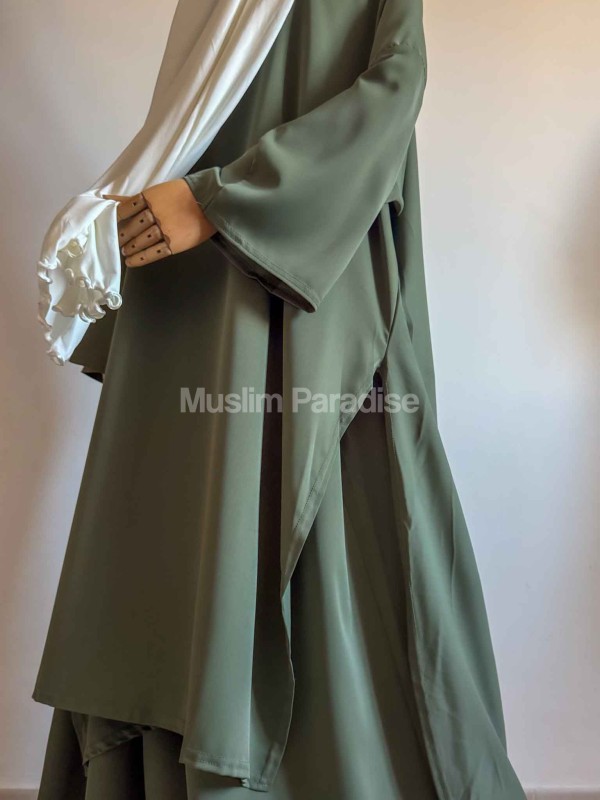 Ensemble légiféré tunique extra longue + Jupe - Muslim Paradise