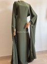 Abaya elegante para Eid y ocasiones especiales - Muslim Paradise