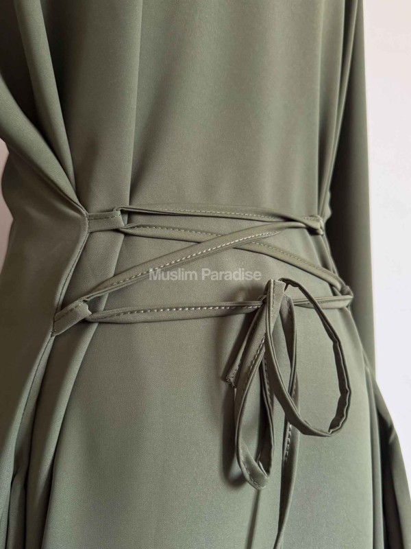 Abaya elegante para Eid y ocasiones especiales - Muslim Paradise