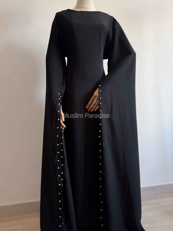 Abaya elegante para Eid y ocasiones especiales - Muslim Paradise