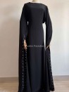 Abaya elegante para Eid y ocasiones especiales - Muslim Paradise