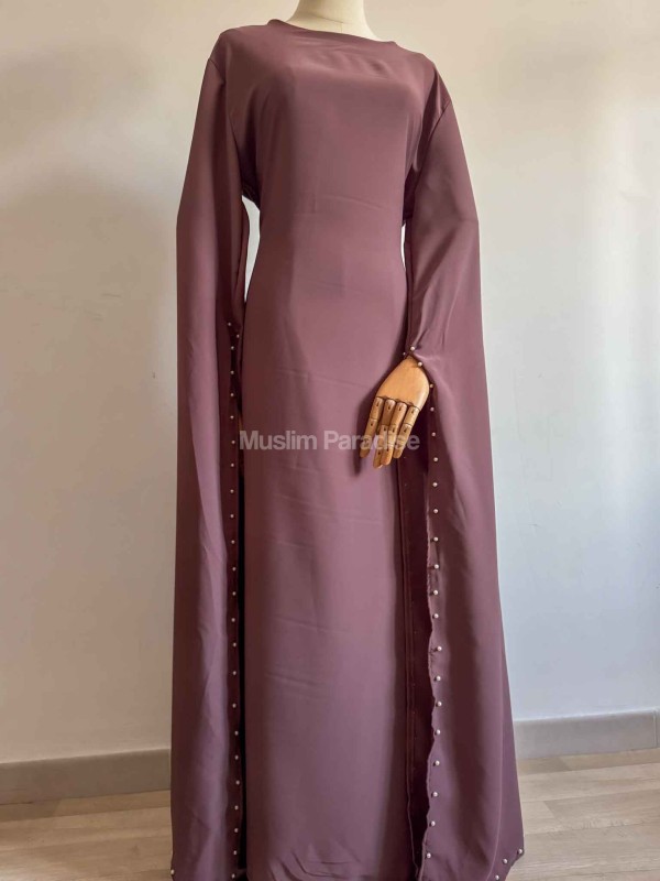 Abaya elegante para Eid y ocasiones especiales - Muslim Paradise