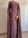 Abaya elegante para Eid y ocasiones especiales - Muslim Paradise