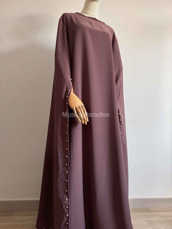 Abaya elegante para Eid y ocasiones especiales - Muslim Paradise