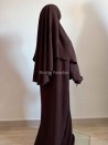 Conjunto de abaya y khimar para niños - Conjunto de oración para niños - Muslim Paradise