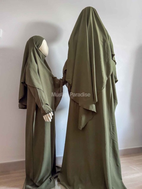 Lot Abaya Madre Hija Topo - Muslim Paradise