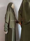 Conjunto de abaya y khimar para madre e hija - Muslim Paradise