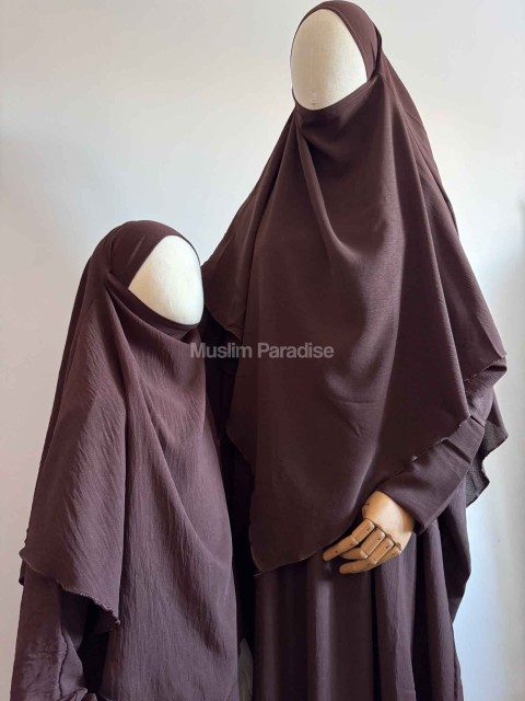 Lot ensemble Abaya khimar Mère fille  - Muslim Paradise