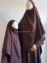Conjunto de abaya y khimar para madre e hija - Muslim Paradise