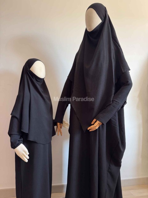 Lot ensemble Abaya khimar Mère fille  - Muslim Paradise