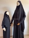 Conjunto de abaya y khimar para madre e hija - Muslim Paradise