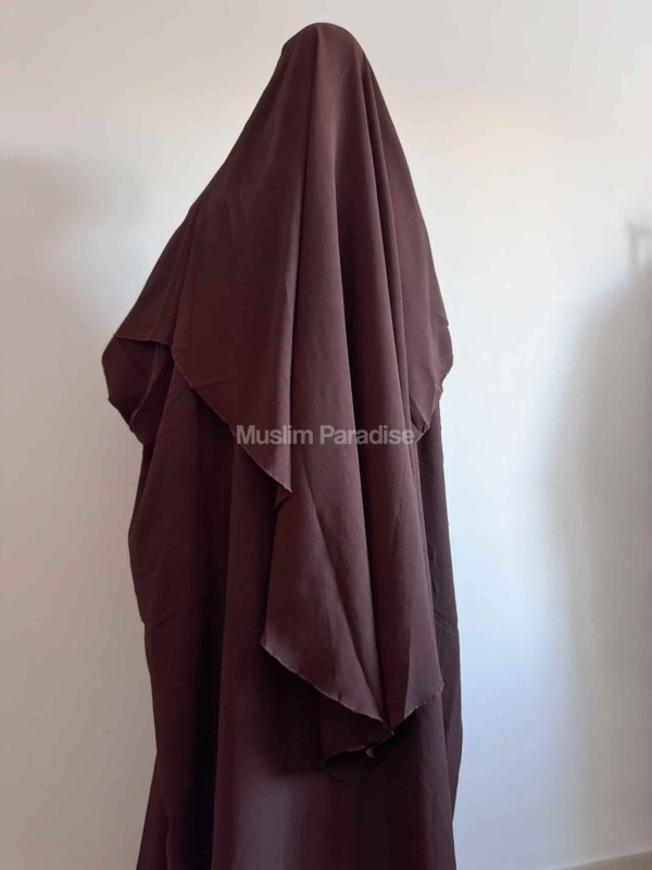 Khimar Jazz barato - Khimar Corte punta classico - Muslim Paradise