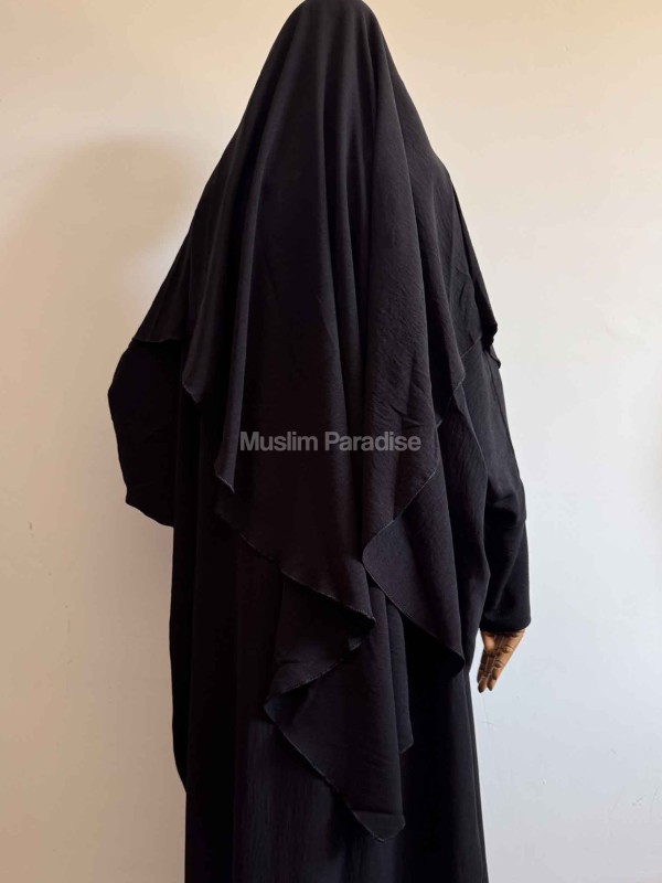 Khimar Jazz barato - Khimar Corte punta classico - Muslim Paradise