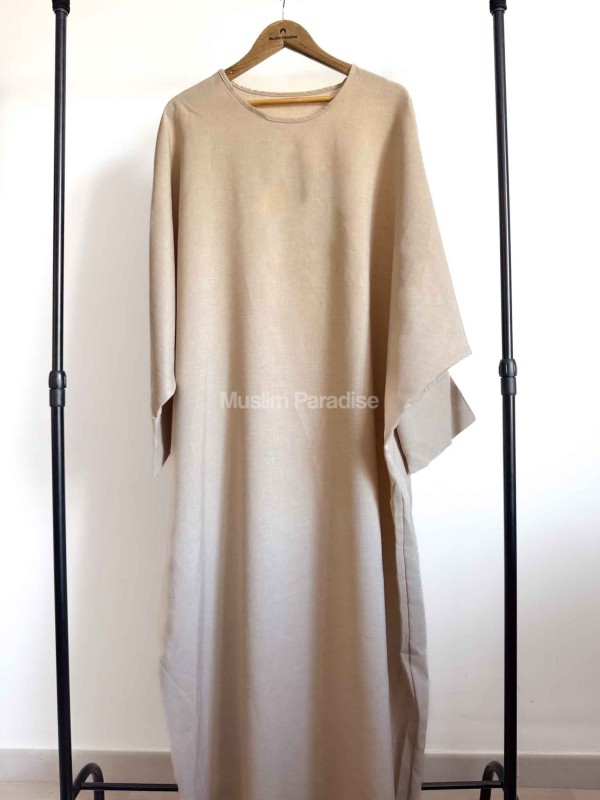 Abaya lin - Abaya basique - Muslim Paradise