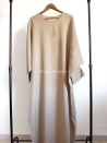 Abaya de lino - Abaya básica - Muslim Paradise