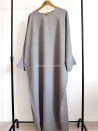 Abaya de lino - Abaya básica - Muslim Paradise