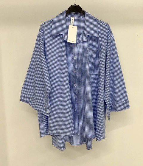 Chemise à Carreaux Oversize manches longue coton pas cher - Muslim Paradise