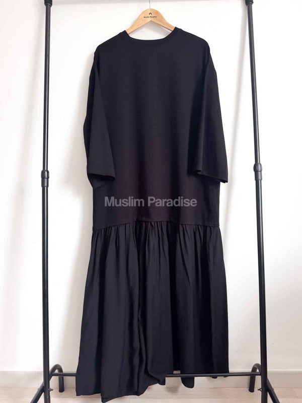 Robe coton noir