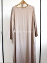 Abaya elegante y con textura - Abaya modesta para mujeres musulmanas