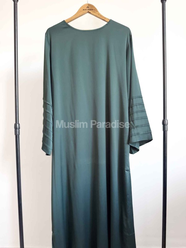 Abaya verte chic mastour