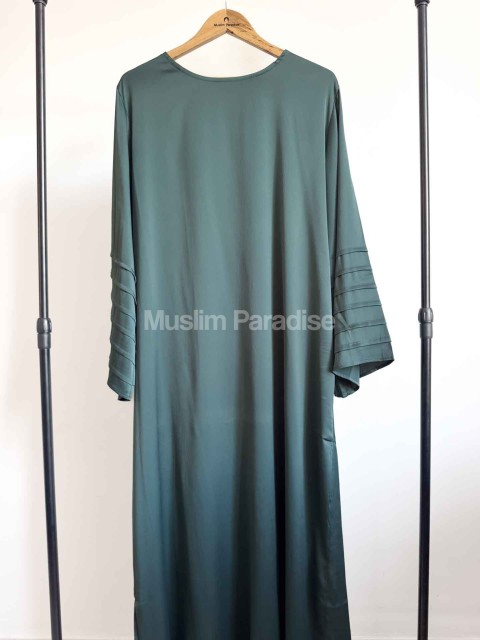 Abaya verte chic mastour