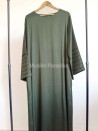 Abaya elegante y con textura - Abaya modesta para mujeres musulmanas