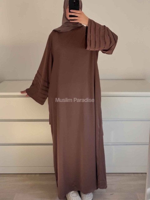 Abaya longue mastour fluide