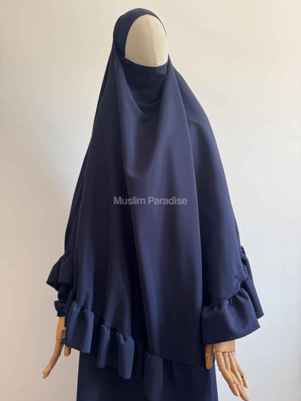 Ensemble de Prière Femme à Volants - abaya et khimar - Muslim Paradise