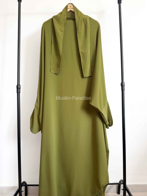 Jilbeb 1 pièce en soie de Medine pour femme musulmane - Muslim Paradise