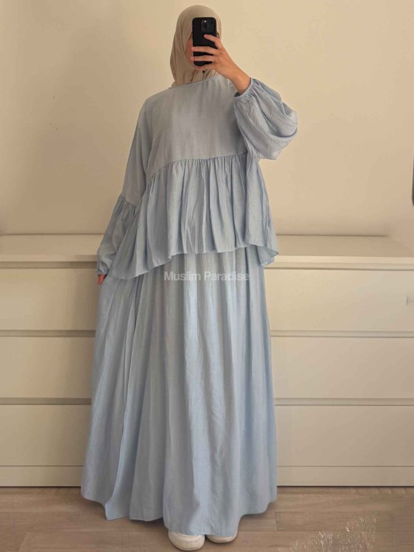 Conjunto modesto y fluido - Top + Falda - Muslim Paradise