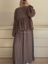 Conjunto modesto y fluido - Top + Falda - Muslim Paradise