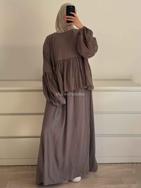 Conjunto modesto y fluido - Top + Falda - Muslim Paradise