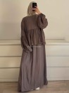 Conjunto modesto y fluido - Top + Falda - Muslim Paradise