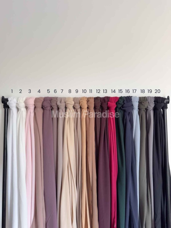 Hijab Jersey Light : suavidad, ligereza y comodidad para el día a día - Muslim Paradise