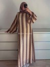 Vestido largo de encaje bordado de lujo - Vestido modesto para mujer - Muslim Paradise