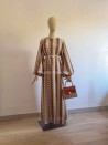Vestido largo de encaje bordado de lujo - Vestido modesto para mujer - Muslim Paradise