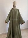 Conjunto Kimono Abaya lino