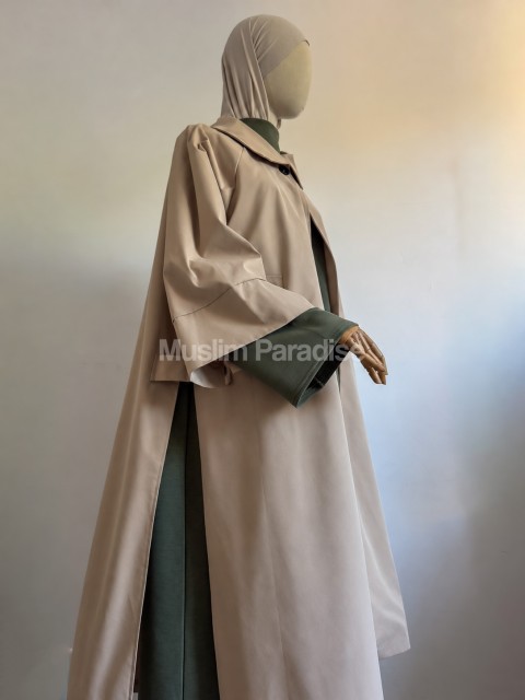 Gabardina capa de mujer amplia - Muslim Paradise