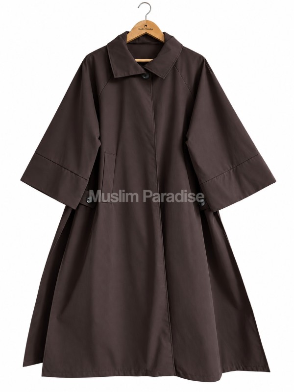 Gabardina capa de mujer amplia - Muslim Paradise